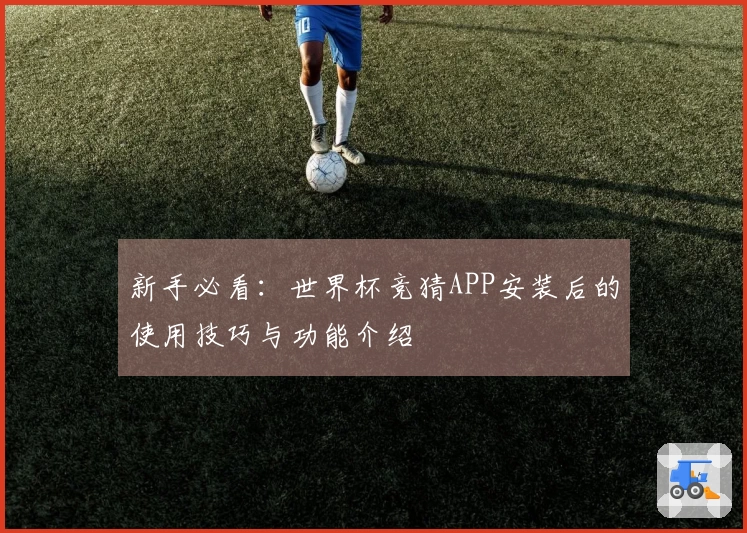 新手必看：世界杯竞猜APP安装后的使用技巧与功能介绍