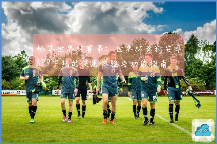 畅享世界杯赛事:世界杯竞猜安卓APP下载的使用体验与功能指南